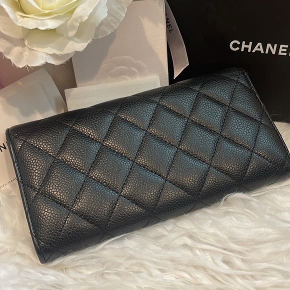 Chanel Caviar Flap long wallet - Picture 4 of 12